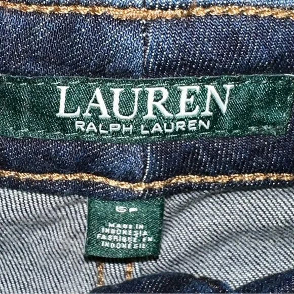 Lauren Ralph Lauren Women 6P Modern Straight Curvy Low Rise Jeans Casual Preppy - Picture 2 of 11